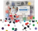 Old Nobby 118-Piece Supplementary Chemistry Molecular Model Kit - Bygg 3D-strukturer för studier, undervisning och laboratorieanvändning - Hållbara atomer och obligationer, enkel församling med portabel lagringsfall