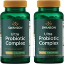 Swanson Ultra Probiotic Complex 30 miljarder Cfu 60 Veg Capsules (2 Pack)