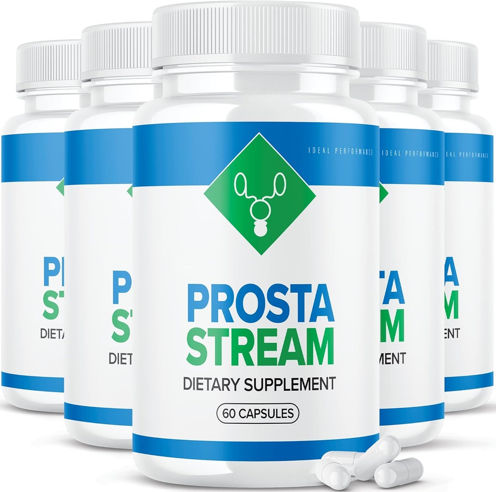 IDEAL PERFORMANCE (5 Pack) Prosta Stream Prostate Supplement Prostastream Pills (300 kapslar)