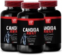 svart valnöt extrakt, tarmflora komplex standardprocess - CANDIDA AWAY COMPLEX - aloe vera blad extrakt, kaprylsyra, immunförstärkare, oregano oljekapslar organisk superstyrka - 3 Bot 180 Caps