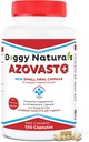 Azovast Plus njurhälsotillskott för hundar och katter, 120ct - Ingen kylning krävs - Hjälp stödja njurfunktion och hantera njurgifter - Renal Care Supplement Capsule (USA) (120 Caps)