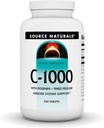 Källa Naturals C-1000, med Rose HIPS 1000 mg för Immune System Support - 250 Time Release tabletter