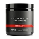 Toniiq 100 Billion CFU Lactobacillus Salivarius Probiotic - Highest Verified CFU Count - Third-Party Lab Tested for Potency - 60 Vegetarian Capsules - 30 Servings - TQ Verified