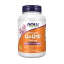 NOW Foods Supplements, CoQ10 200 mg, Pharmaceutical Grade, All-Trans Form som produceras av Fermentation, 90 Lozenges