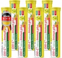 T&D Oxi C 1000 mg Vitamin C - 140 Vegan Drink Effervescent tabletter - Orange smak - Tillverkad i Tyskland