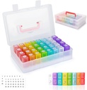 Månatlig Pill Organizer 2 gånger om dagen, 30 dagars Pill Organizer 2 gånger om dagen, Pill Boxes och Organizer 2 gånger om dagen med Travel Case, Moth Pill Box Am Pm Month Pill Box Organizer med 32 Daily Compartments