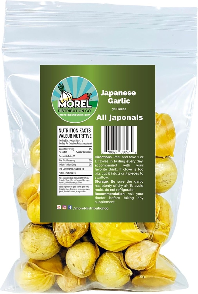 Japansk vitlök / / AJO Japones (100% naturligt !!) Välj din greve per väska: (30-60-130-150-250-400) (30)