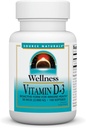 Källa Naturals Wellness Vitamin D-3, Bioaktiv Form för immunhälsa