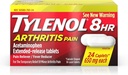Tylenol 8 Hour Arthritis Pain Relief - Acetominophen Extended-Release Tablets, Pain Reliever / Fever Reducer, 24 Caplets, 650 milligram vardera (2-Pack)