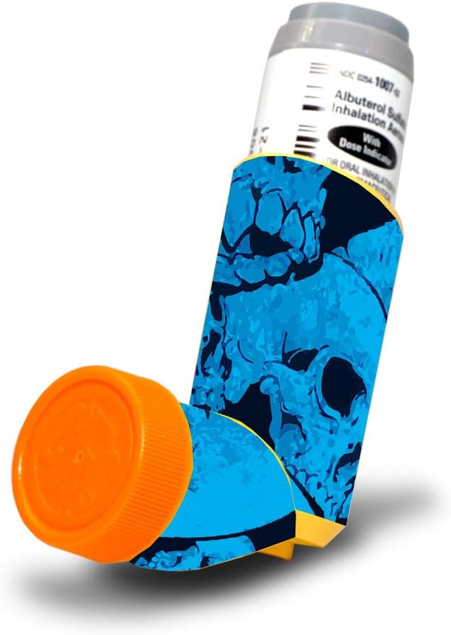 MightySkins Skin för Proventil HFA Asthma Inhaler - Cartoon Mania | Skyddande, hållbar och unik Vinyl Decal wrap Cover | Lätt att tillämpa, ta bort och ändra stilar | Tillverkad i USA