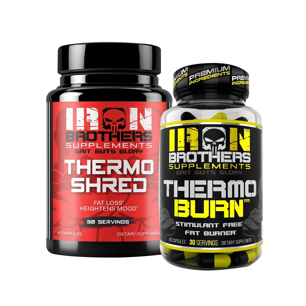 Thermogenic Fat Burners & Stimulant Free Fat Burner Bundle for Men/Women | Strong Appetite Suppressant for Weight Loss Management | Metabolism Booster | Belly Fat Burner | Keto Pills |