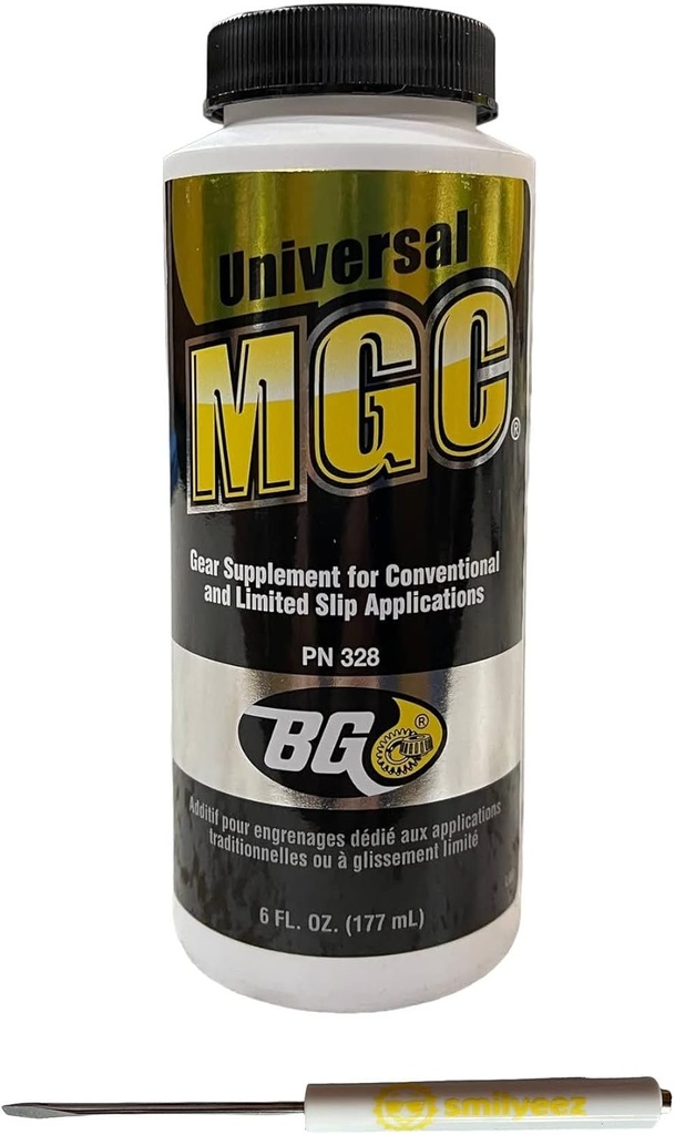BG Universal MGC Multi Gear Supplement Concentrate PN 328 för konventionell och begränsad Slip Diffentials Pocket Screwdriver (Can 1)