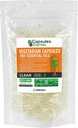 XPRS Nutra Size 3 Empty Vegan Capsules - 500 greve Clear Veggie Capsules för de flesta essentiella oljor - Tomma grönsakspiller - DIY Oil Fyllning