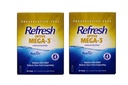 Uppfrisk Optive Mega-3 Lubricant Eye Drops, 30 Single-Use (Pack of 2)