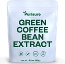 Purisure Green Coffee Bean Extract 150g, grönt kaffe med klorogensyra, kropp Detox och rensning för kvinnor och män, naturlig aptit som undertrycker att stödja vitalitet och energi, 750 portioner