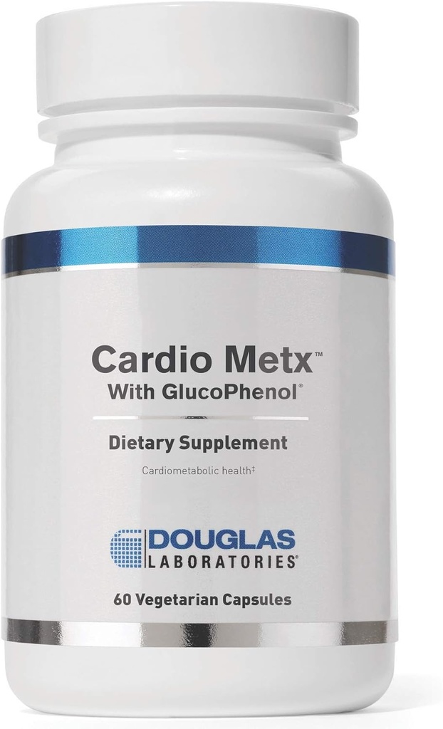 Douglas Laboratories - Cardio MetX with GlucoPhenol - Clinically Studied Fruit Extracts of Amla, Strawberry, and Cranberry with Chromium to Support Cardiometabolic Health - 60 Capsules