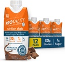 Mjölk Choklad Nutrition Shake | 30g Protein, 1g Sugar | Nutrition Support för muskelhälsa under viktminskning | 12 Pack