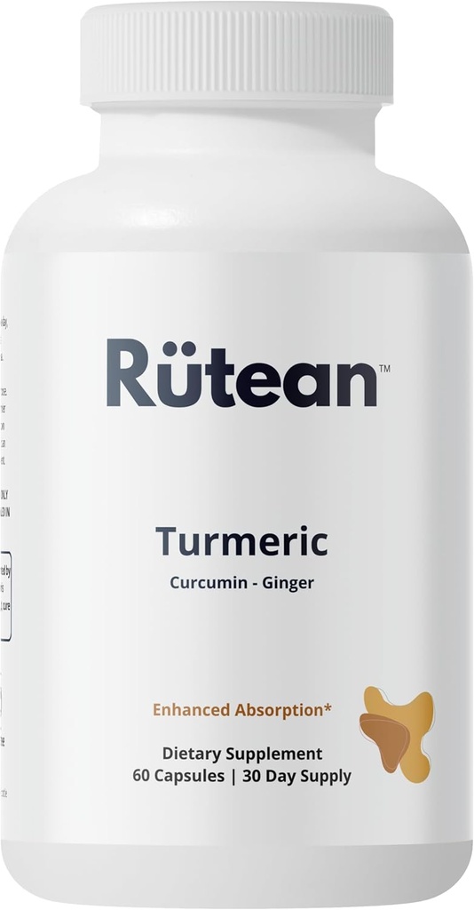 Gurkmeja kapslar - High Potency gurkmeja Curcumin kapslar med Ginger & Black Pepper - Gemensamt stöd - 60 kapslar