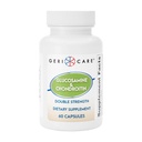 Gericare Glukosamin HCl 500 mg, Chondroitin Sulfate 400 mg med Natrium 35 mg Supplement Capsules - Stöder Joint Mobility, Främjar brosk hälsa och flexibilitet, 60 greve (1)