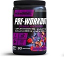 Stimulant-Free Pre Workout Powder för män och kvinnor - Energiökning med Beta Alanine, L Citrulline - Tillverkad i USA, 30 portioner