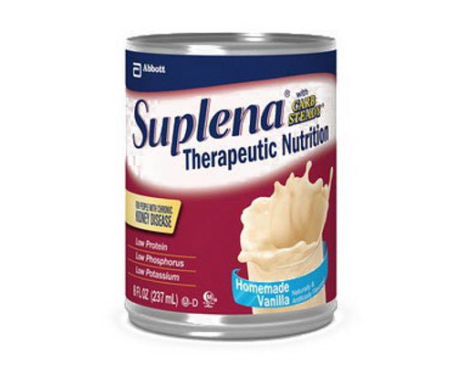 Suplena med Carb Steady Nutritional Supplement (SUPLENA W / CARB STEADY, VAN, 8OZ CAN) 24 Varje / Case