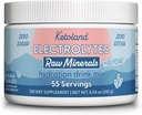 Raw Minerals + Glycine | Unflavored Keto Electrolytes Powder | No Sugar, Stevia eller Fillers