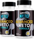 (2 Pack) Shredded Keto Pills, Premium Keto Shred Weight Loss Capsules, All Natural Keto Supplement för att stödja Fitness och Body Goals, Officiella ShreddedKeto Reviews (120 kapslar)