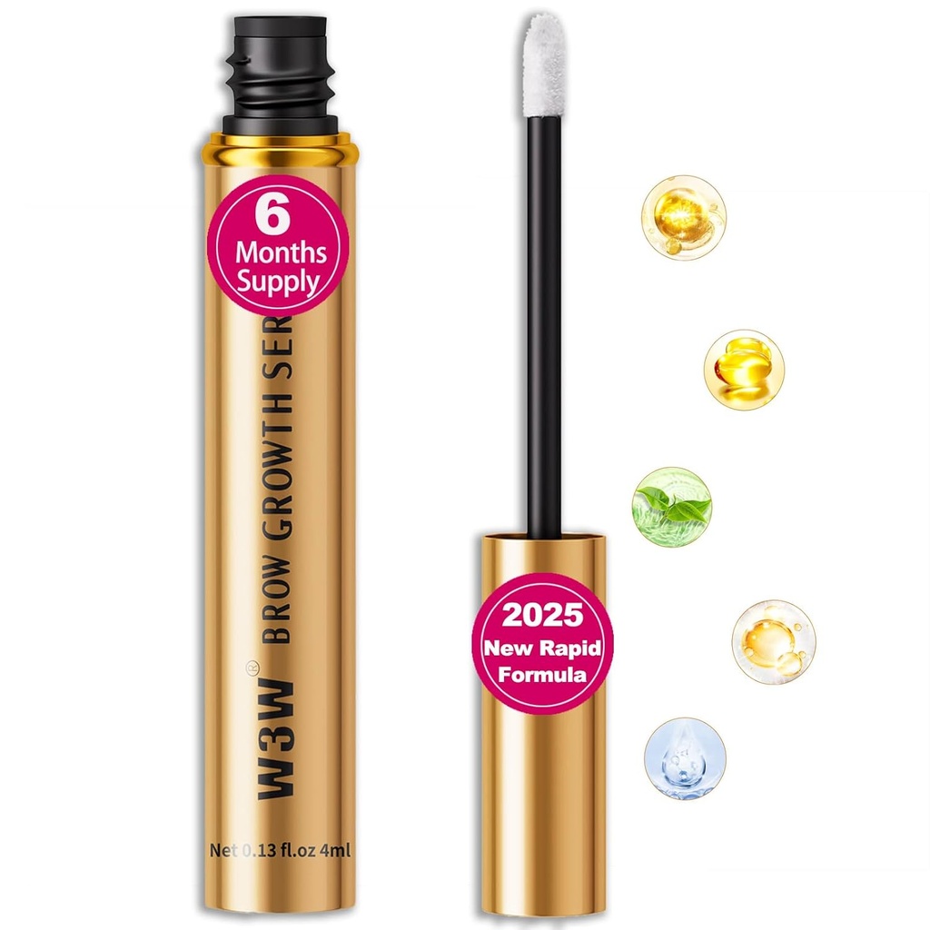Eyebrow Growth Serum,2025 Uppgraderad, Rapid Eyebrow Growth Serum för starkare, hälsosammare ögonbryn (Upgraderad Brow Surem)