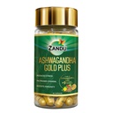 Zandu Ashwagandha Gold Plus, Made with Gold, Ashwagandha, Safed Musli, Shilajit & Other Ayurvedic Ingredients, hjälper till att öka uthållighet, stärka immunitet, 60 Caps