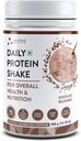 Daily Protein Shake 118 kcal Calories, 25 Vitamin -Serving -40- för Män & Kvinnor Chocolate Milk Shake Smak för 400Gm