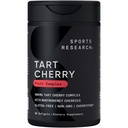 Sportforskning Tart Cherry Capsules - Tillverkad av Montmorency Tart Cherries - Non-GMO & Gluten Free - 60 Liquid Softgels