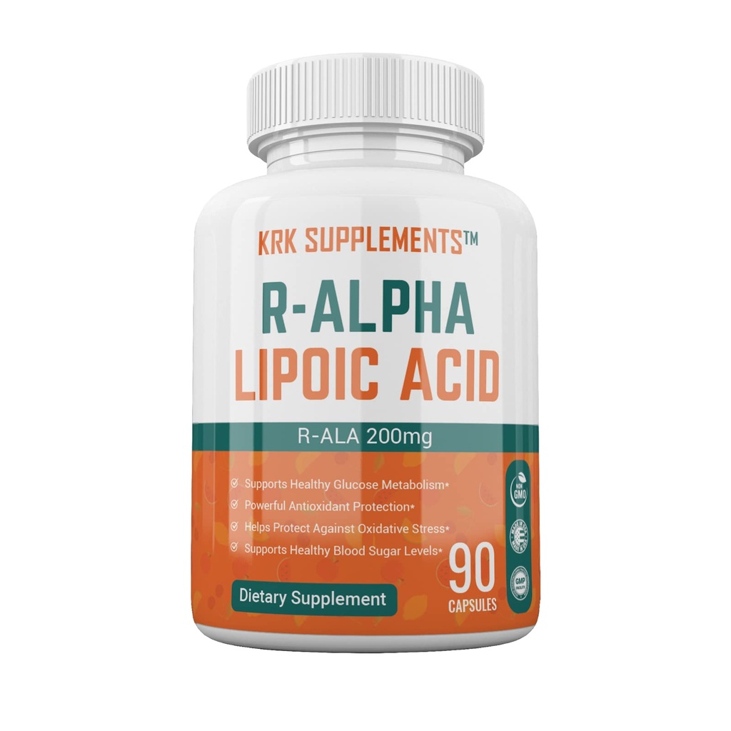 1 flaska R-ALA R-Alpha Lipoic Acid 200mg 90 kapslar