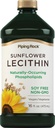 Piping Rock Sunflower Lecithin Liquid Supplement | 16 oz Oil | Naturligtvis förekommer fosfolipider | Vegan, Soja fri, icke-GMO, Sojafri, Glutenfri