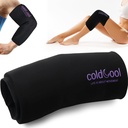 Coldcool Knee Ice Pack Wrap för skador, Återanvändbar Gel Cold Packs Brace 360° Compression Sleeve för Elbow, Ankle & Calf - Flexibel Cold Wrap Recovery för Meniscus, ACL, MCL Pain Relief.