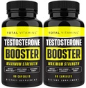 Testosteron Booster - Testosteron Supplement för män - Manliga förbättrar kosttillskott - Testosteron Booster för män Alpha piller för Test Boost Max Muscle Growth, Libido, Energy och Stamina Pills