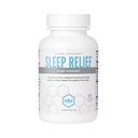 NBI Sleep Relief Melatonin Natural Formel | Soothing Bedtime Supplement | Sleep Support med Magnesium och L-Theanine | 60ct tabletter