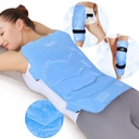 REVIX XXL Full Back Ice Pack Wrap, Återanvändbar Gel Cold Compress för Övre och Lägre Tillbaka, Långvarig Flexible Ice Pack för Muscle Fatigue, Soreness och Post-Workout Recovery