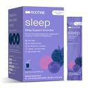 Sleep Supplement, Melatonin-Free Magnesium Calm Powder, GABA, L-Theanine, Myo-inositol, Calm Sleep Drink Mix för att hjälpa Relax, Sleep Powder, Magnesium Powder för sömn, Super Calm Drink Mix 10pk