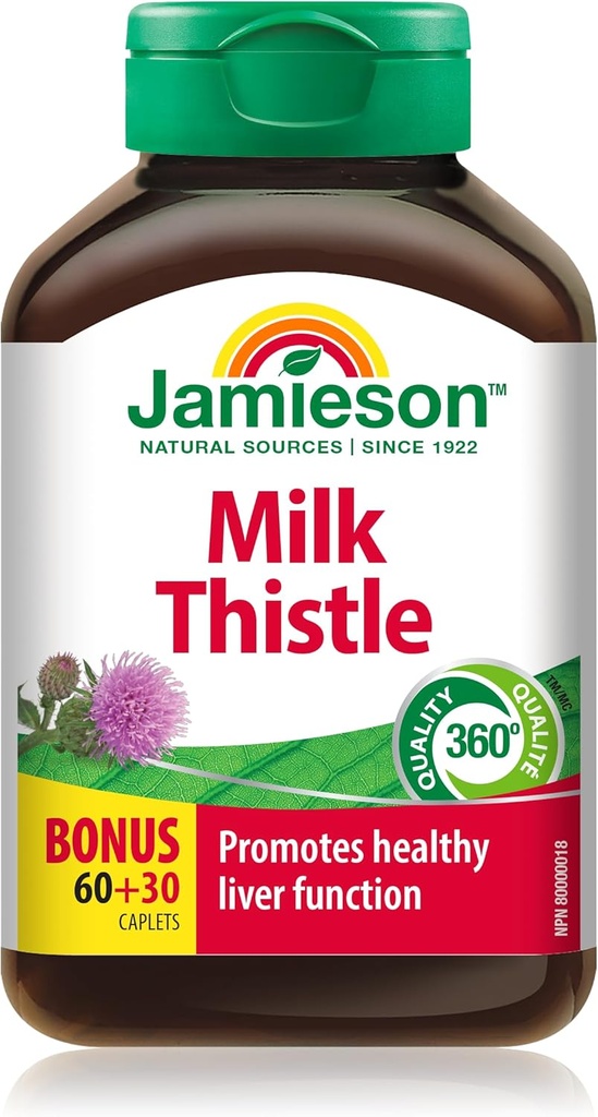 Jamieson Milk Thistle Bonus för Liver
