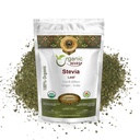 Organic Way Stevia Leaf Cut & Sifted (Stevia Rebaudiana) - Kosher & USDA Certified | Non-GMO & Gluten Free | Natural Sweetener | 100% Raw från Indien (1/2LBS / 8Oz)