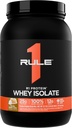 Regel 1 R1 Protein Whey Isolate - med 25g Protein & 6g BCAA exklusivt från Isolated & Hydrolyserade källor för träningsåterhämtning (2 pund *, Vanilla Butter Cake)