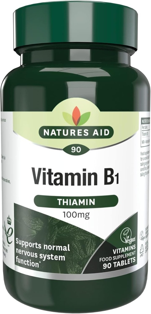 Vitamin B1 100mg 90 flikar