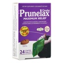 Prunelax Ciruelax Maximal Relief Laxative tabletter med naturlig Senna för yrkesmässig förstoppning, Senna Extract, Vegan & Gluten-Free, Gentle Overnight Relief - 24ct