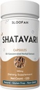 Shatavari Capsules 500mg | Koncentrerad 10:1 Extrakt | Asparagus racemosus Root Herbal Supplement | Non-GMO, Gluten-Free, Traditionell Herbal Formel (120 greve (1))