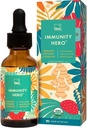 Ned Immunity HeroTM - Organisk, Herbal Immune Support Supplement för vuxna - Immune Booster med Echinacea och Astralagus