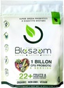 Blossom SuperGreens Probiotics - Digestive Enzymes med Pre / ProBiotics för Bloating Relief - 30 + SuperGreens & SuperReds för att öka energi - Organisk, Gluten-Free, No Fiber, 0g Sugar (Lemon Citrus)