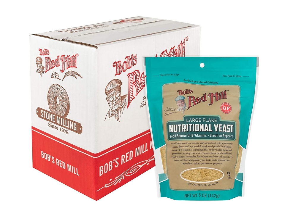 Bobs Red Mill Gluten Free Large Flake Nutritional Yeast, 30 Oz