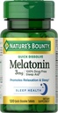 Naturens Bounty Melatonin tabletter, 3 mg, 120 greve