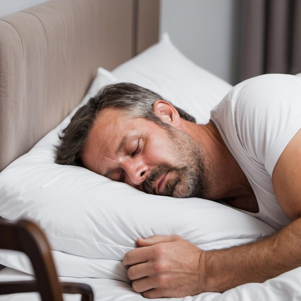 Säg Godnatt Natursömn med Melatonin 5mg, 60 kapslar - Valerian Root, GABA L-theanin, Chamomile, Passion Flower, kan hjälpa till att stödja lugn och avkoppling för sömn