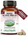 Maxi Health Probiotic Plus Ultimate Prebiotic Advanced Live Probiotics Formel - 50 miljarder Live Active Probiotic - 15 Strains - Ultra Protection - Active Pro-50-60 Count